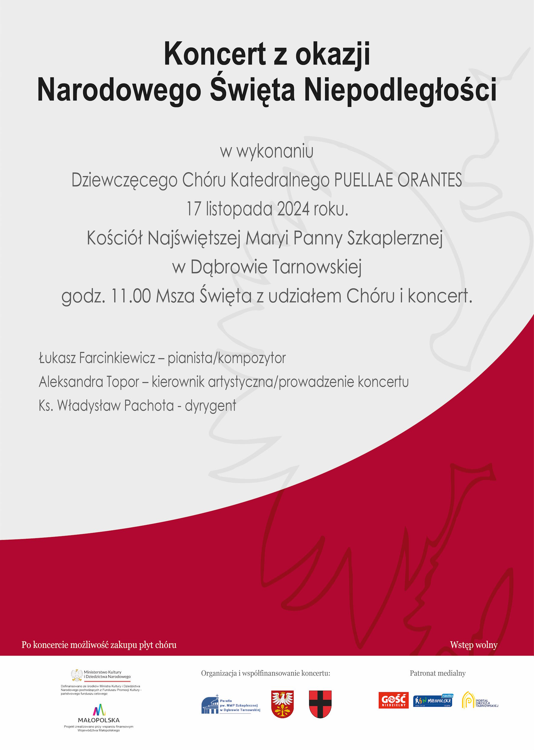 2024 – Dabrowa Tarnowska Swieto Niepodleglosci – plakat (4)